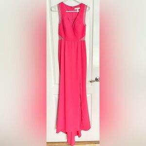 Highlighter Pink Formal Dress Size 2
